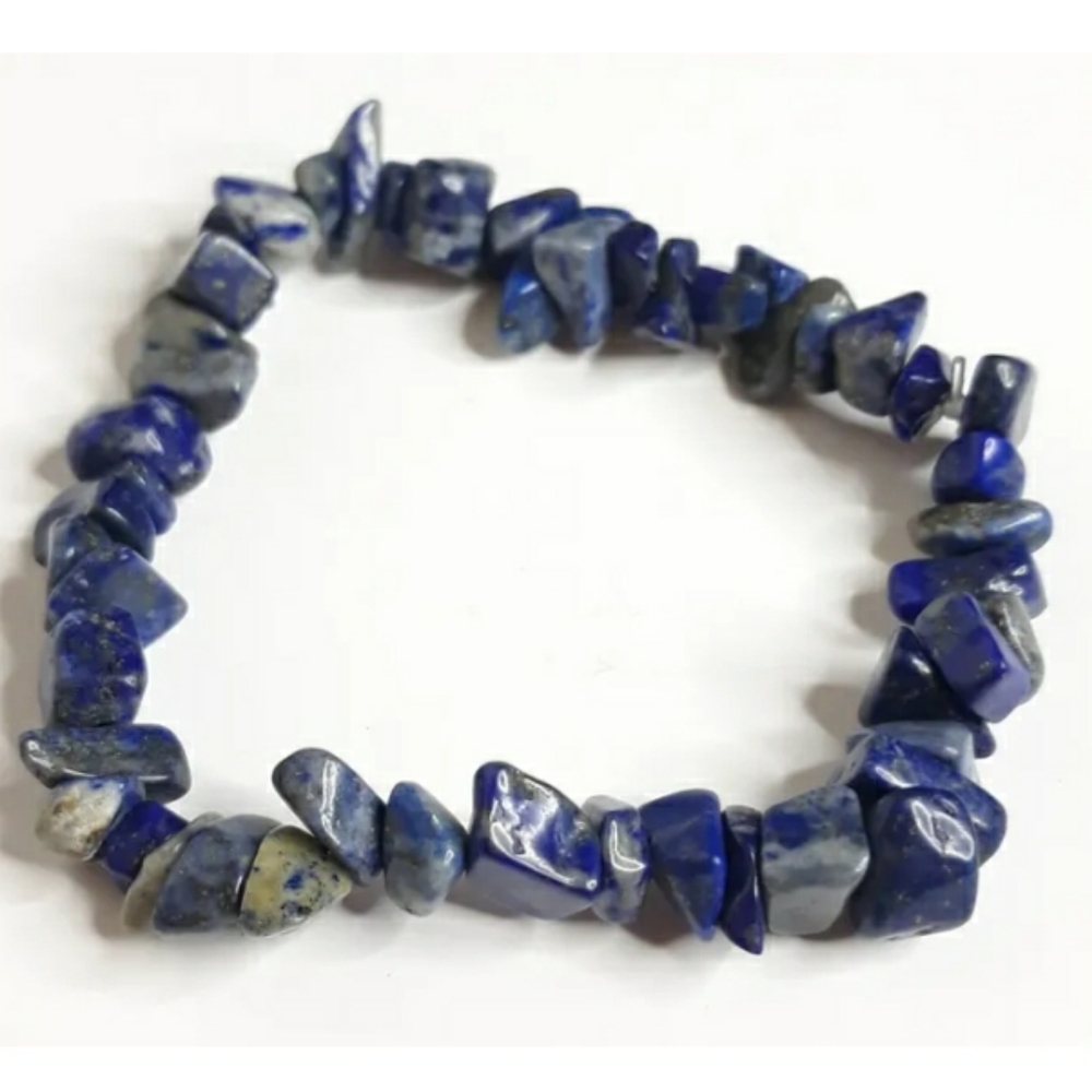 Lapis Lazuli Chip Bracelet